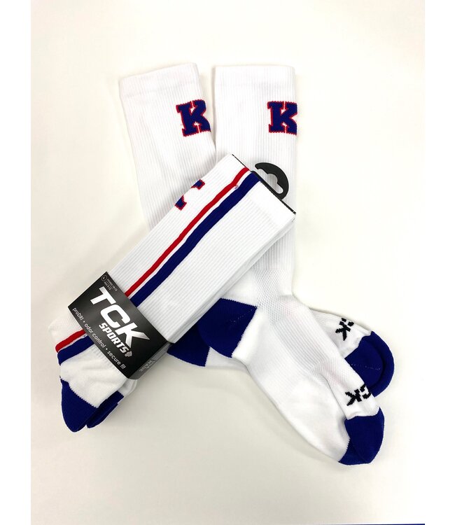 TCK TCK Socks: Double Stripes w/ K