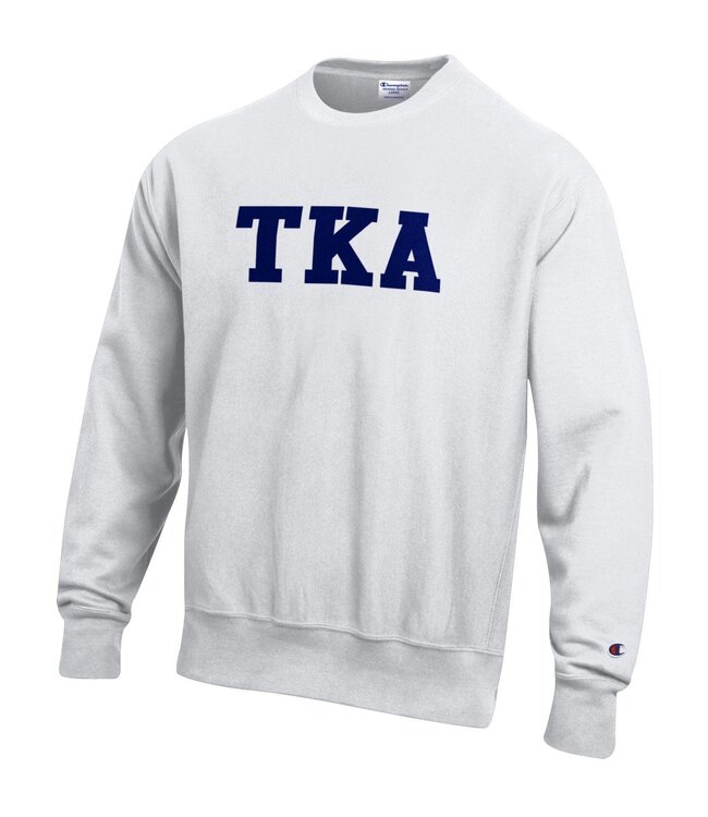 Champion Champion Reverse Weave Crew - TKA - White