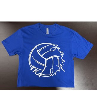 Alston's Embroidery Game Day Tee - Blue