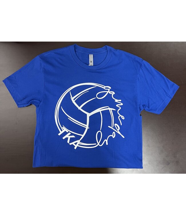 Alston's Embroidery Game Day Tee - Blue