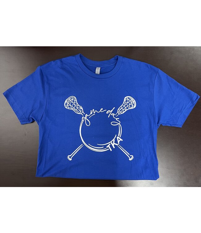 Alston's Embroidery Game Day Tee - Blue