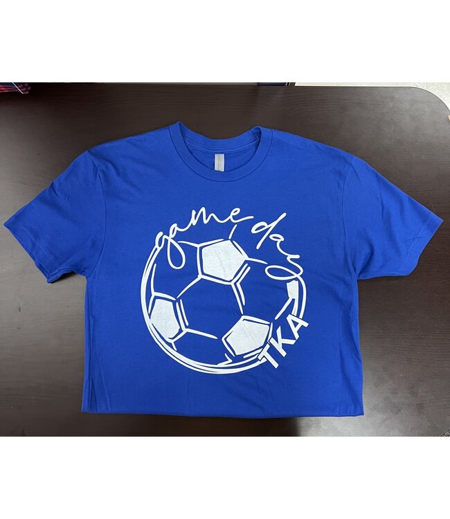 Alston's Embroidery Game Day Tee - Blue