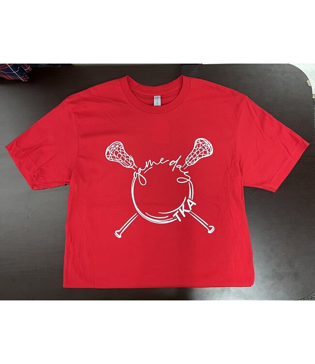 Alston's Embroidery Game Day Tee - Red