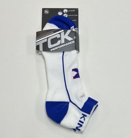 TCK TCK Socks: Ankle K Socks - WHITE