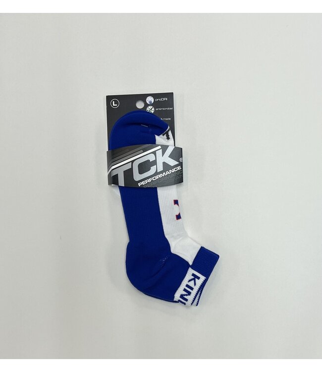 TCK TCK Socks: Ankle K Socks - WHITE