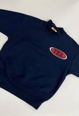 School Apparel Navy Crew Sweatshirt TKA Embroidery