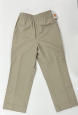 School Apparel Unisex Khaki Pants/Elastic - JK Only