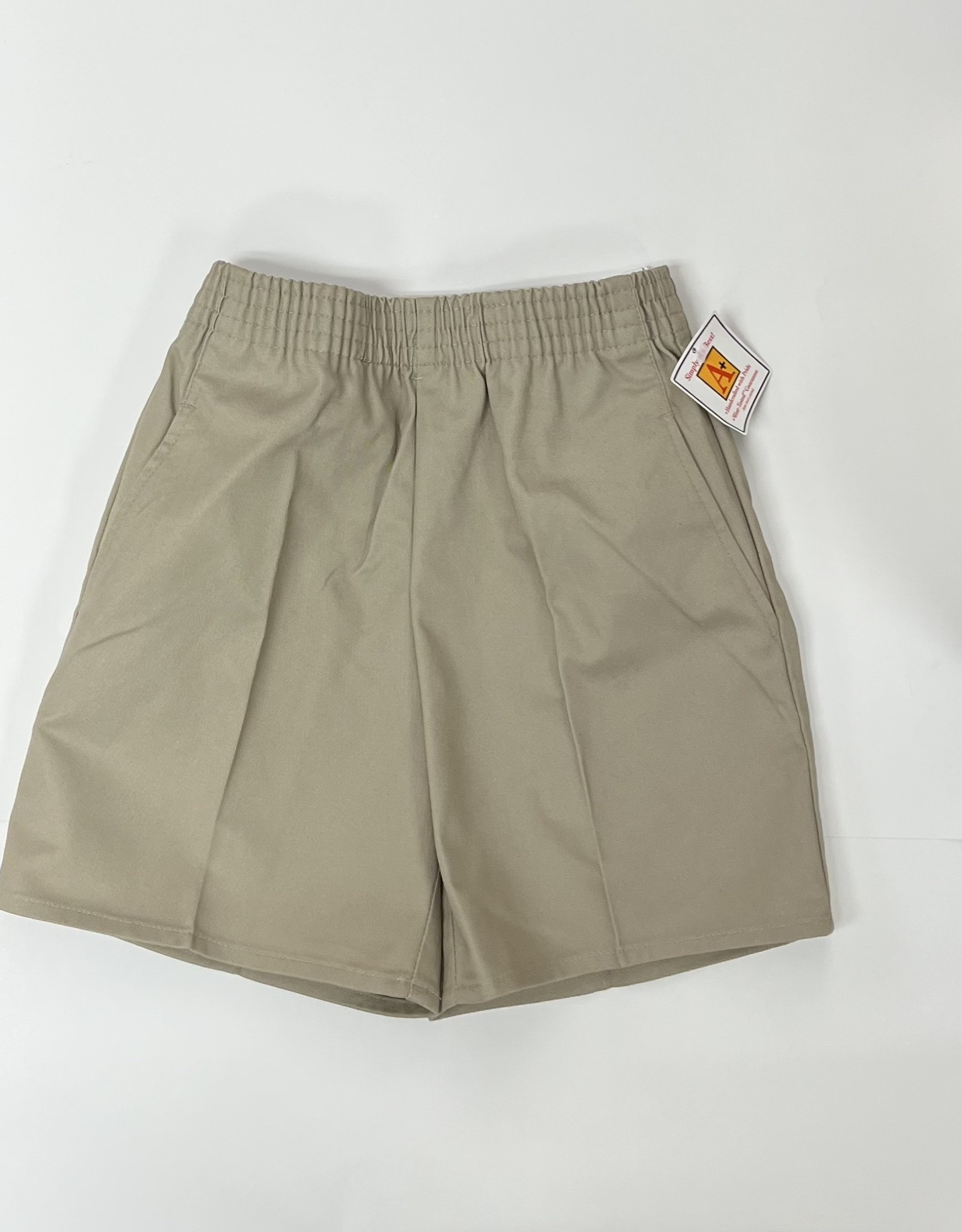 School Apparel Unisex Khaki Shorts Elastic - JK Only