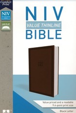 NIV Thinline Bible - Brown Cover