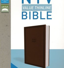 NIV Thinline Bible - Brown Cover