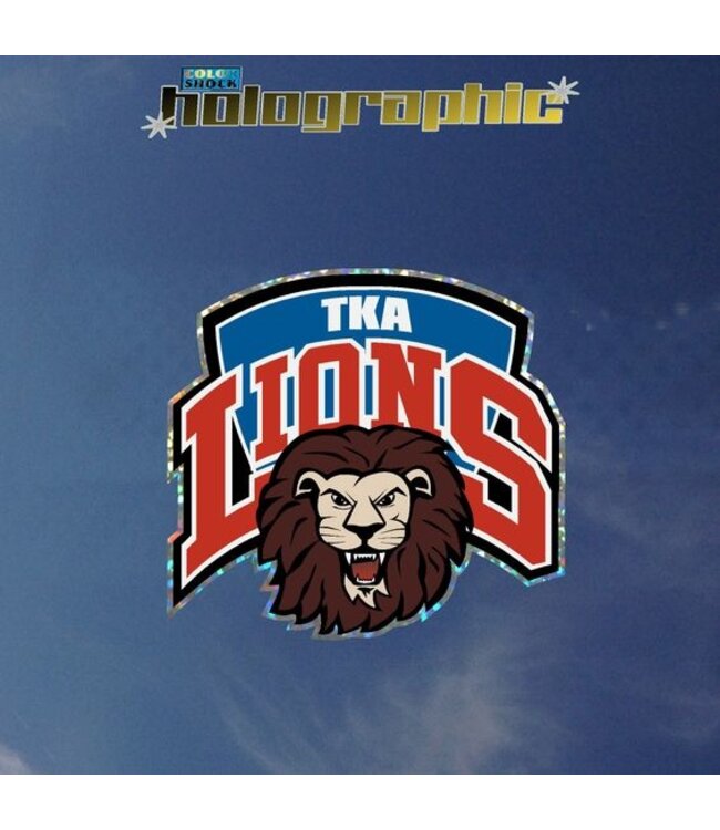 CDI Holographic TKA Lions Decal