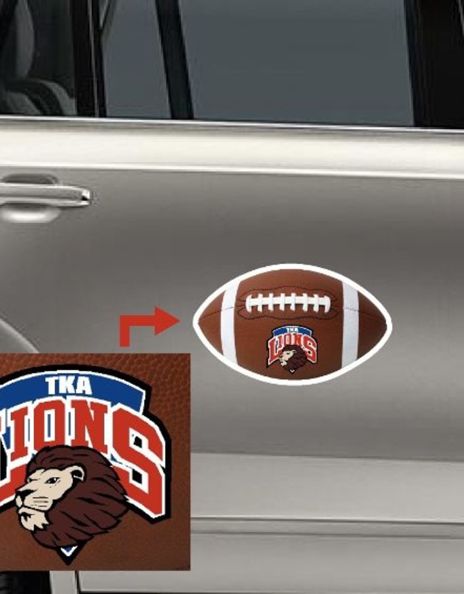 CDI Football Magnet