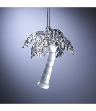 Demdaco Palm Tree Glass Ornament