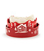 Demdaco Cozy Lodge Ceramic Stacking Bowls / Set of 3