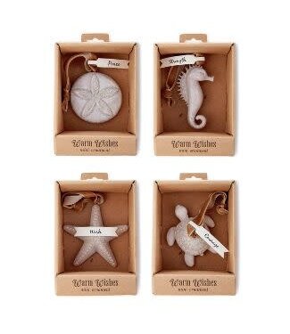 Demdaco Warm Wishes Mini Ornament - Assorted