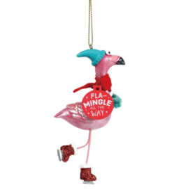 Demdaco Flamingle Ornament