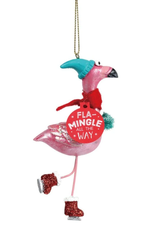 Demdaco Flamingle Ornament