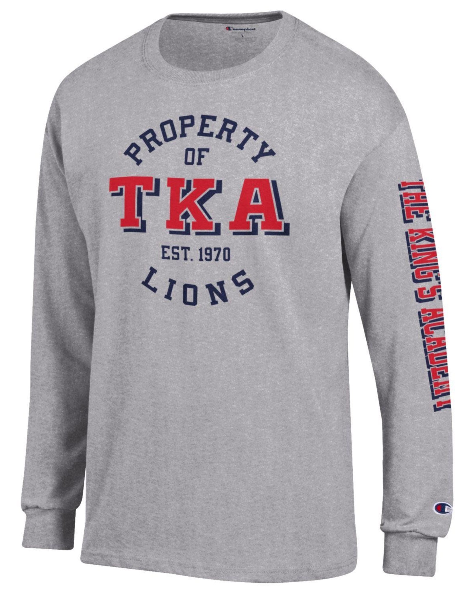 Champion Champion 2022 -Property of TKA Est. 1970 - Marine Navy - The  King's Academy School Store