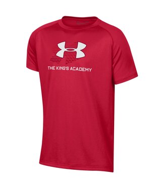 Under Armour Under Armour 2022 - Boys Tech SS Tee - UA Logo The King's Academy