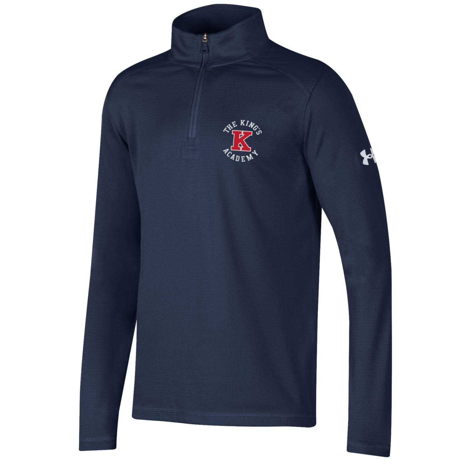 Under Armour Under Armour 2022 - Youth Tech Mesh 1/4 Zip - Navy - The ...