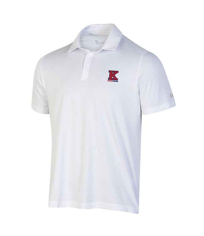 Under Armour Under Armour 2022 - Mens Tech Polo - K Logo Above Bar - White