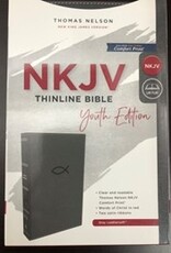 HarperCollins Christian Publishing NKJV Youth Edition Grey Fish Sign