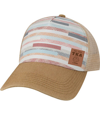 Legacy 2023 Legacy Hat - Fabric Stripes Trucker/Light Brown