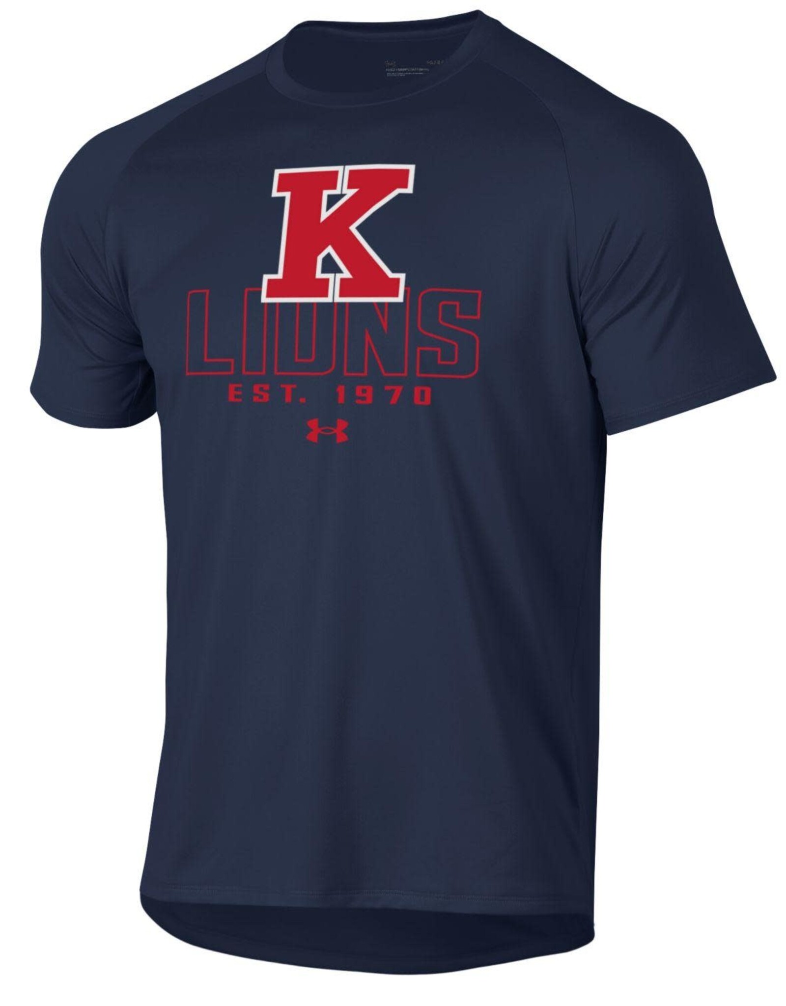 Under Armour 2023 Under Armour K Logo Over Lions EST. 1970 Tee - Midnight Navy