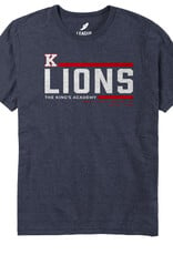 League 2023 League - LIONS Tee - Heather Navy