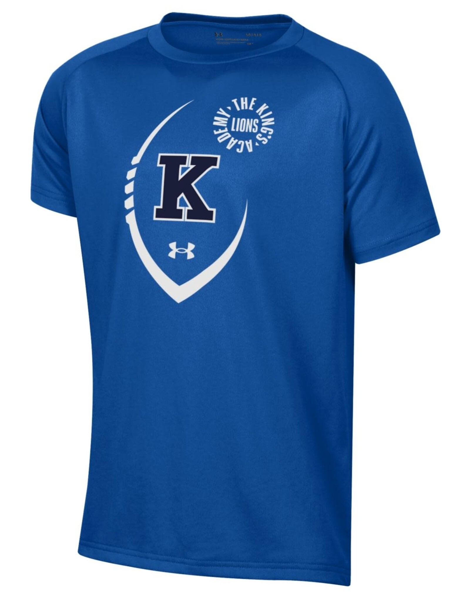 Under Armour 2023 Under Armour Boys Tech SS Tee - Royal - Football Shape