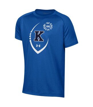 Under Armour 2023 Under Armour Boys Tech SS Tee - Royal - Football Shape