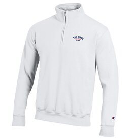 Champion 2023 Champion - Powerblend 1/4 Zip w/o pockets / The King's Arched - White