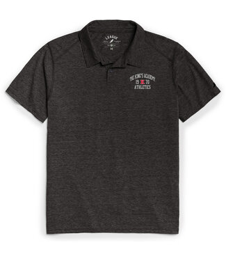 League 2023 League Collar Shirt Black - The King's A. Athletics