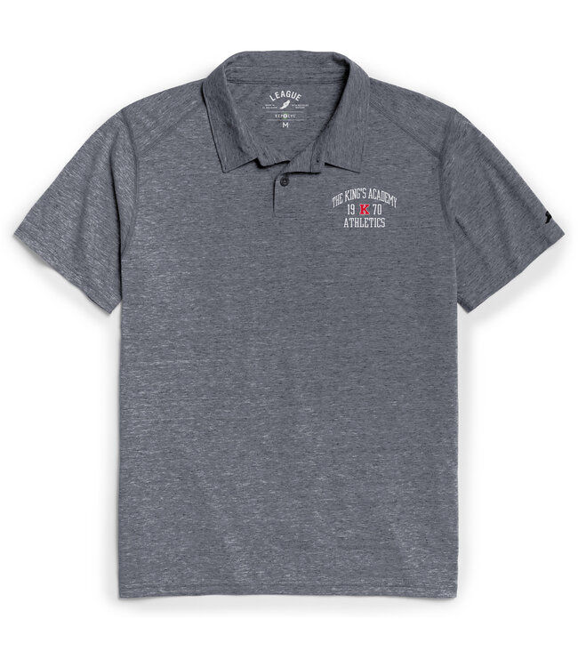 League 2023 League Collar Shirt Fall Navy - The King's A. Athletics