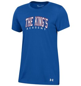 Under Armour 2023 UA - Women's Tech SS Royal Tee / Front and Back Design -