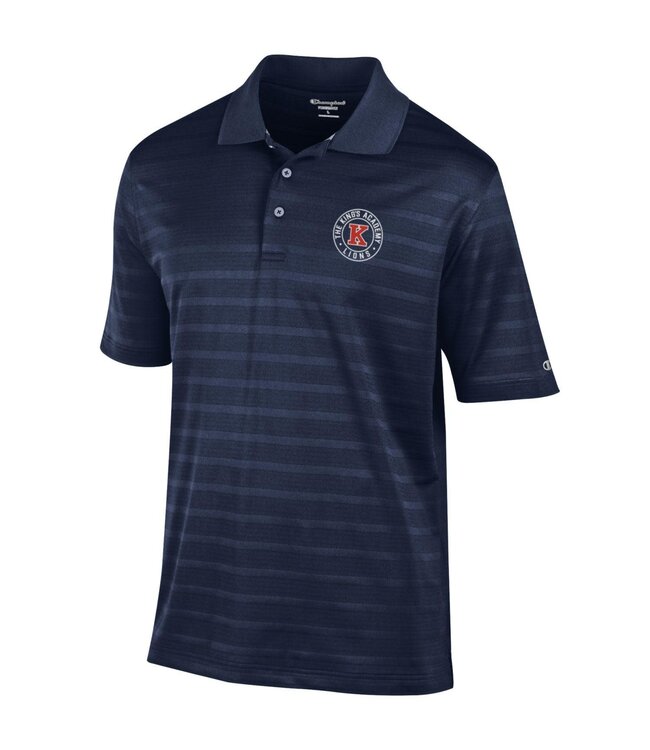 Champion 2023 Champion - Men's Textured Solid Polo / Marine Navy