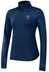 Under Armour 2023 UA - Women's Vent Tech 1/4 Zip Navy / Lions Arched Above K Logo