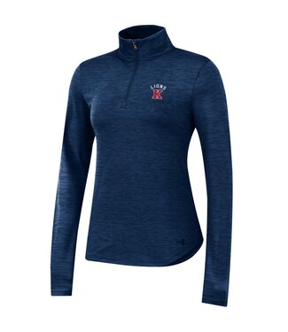 Under Armour 2023 UA - Women's Vent Tech 1/4 Zip Navy / Lions Arched Above K Logo