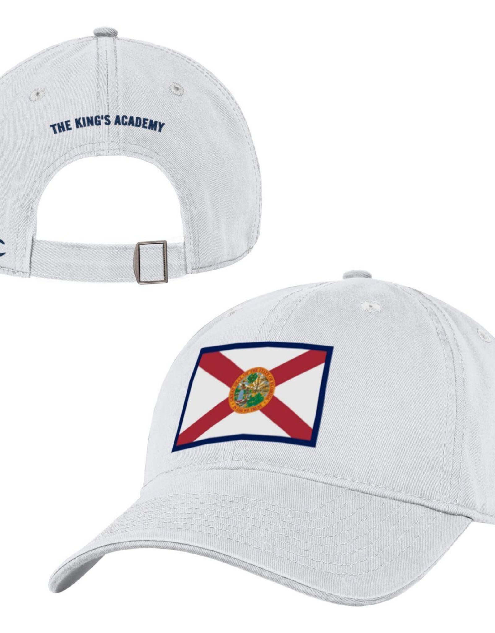 Champion 2023 Champion - OS Hat / Florida Flag White / Relaxed Twill Cap