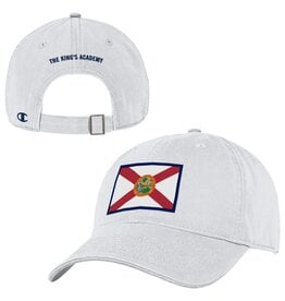 Champion 2023 Champion - OS Hat / Florida Flag White / Relaxed Twill Cap