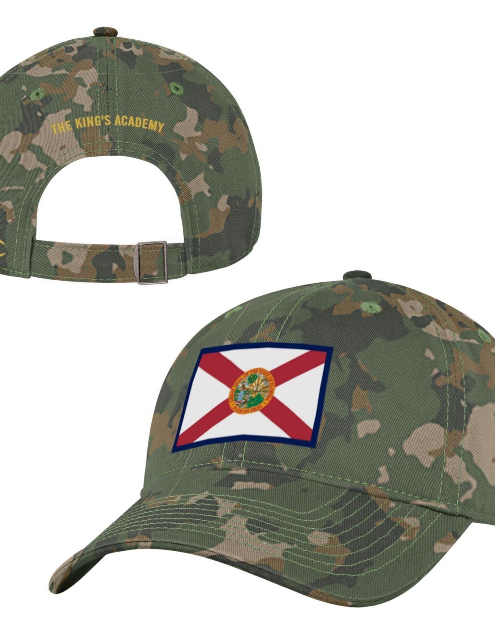 Champion 2023 Champion - OS Hat / Florida Flag - Camo/Relaxed Twill Cap