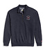 League 2023 League ML530 Heritage 1/4 Zip Heather Navy - S