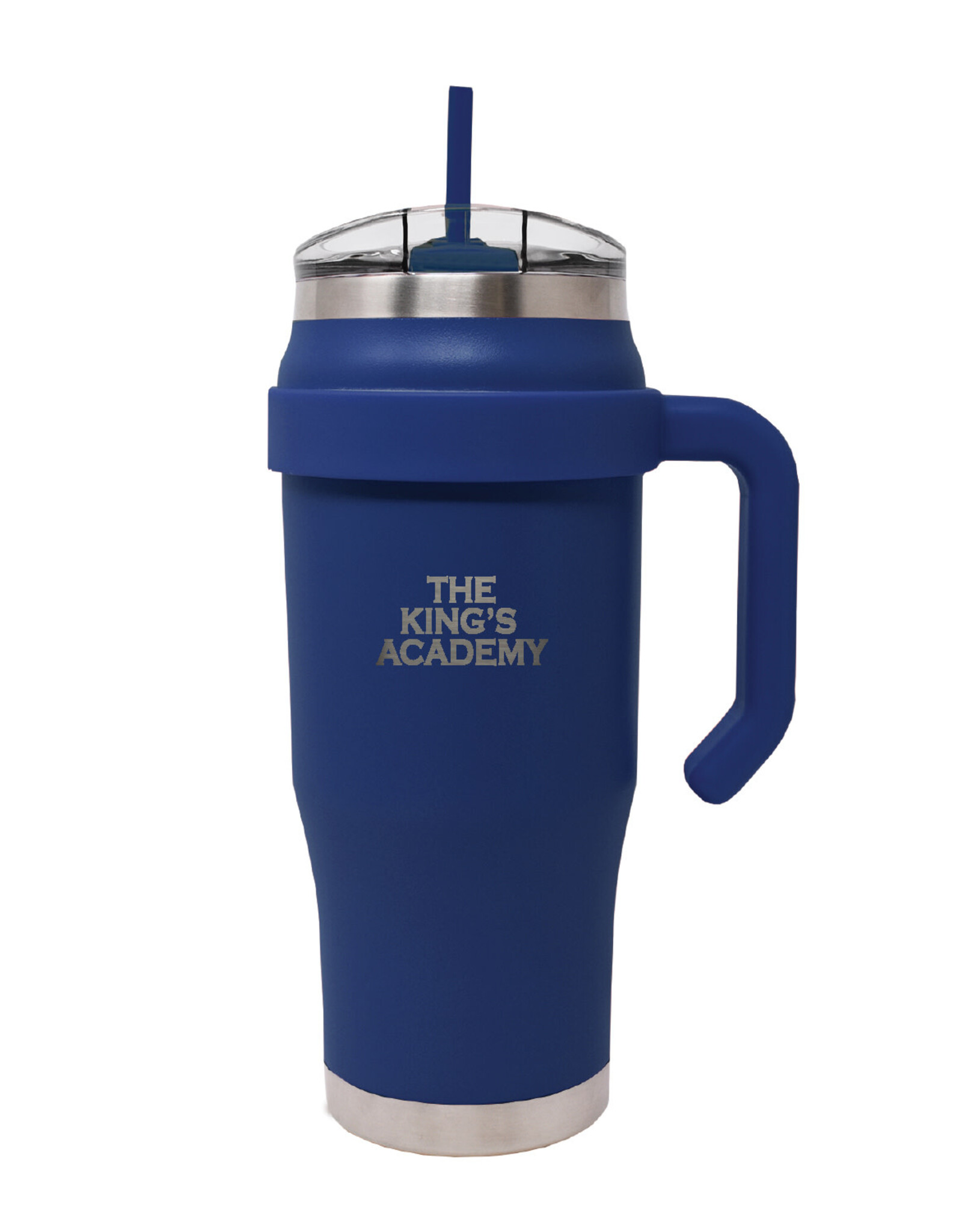 MyBevi 32oz tumbler with handle Navy