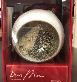 Demdaco Dear You Cloche Ornament - Mom