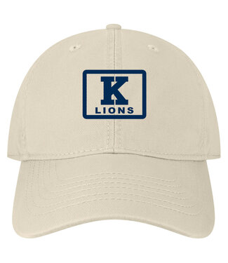 Legacy 2024 Legacy Hat - Stone EZA with K Logo Lion -Relax Twill