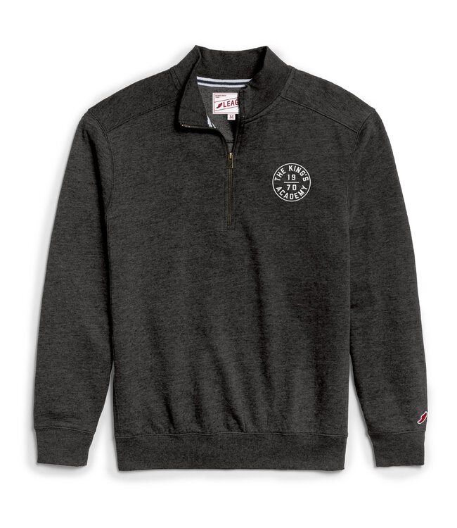 Legaue 2024 League - ML530 Heritage 1/4 Zip - Heather Onyx