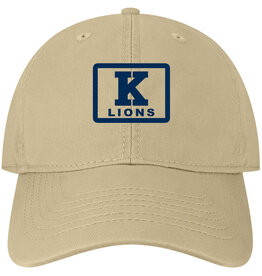 Legacy 2024 Legacy Hat - Khaki EZA with K Logo Lion - Relax Twill