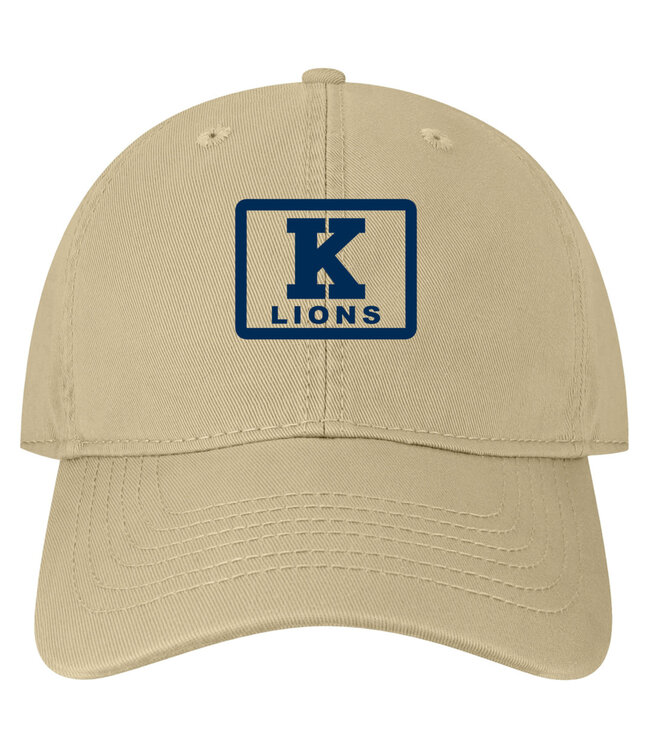 Legacy 2024 Legacy Hat - Khaki EZA with K Logo Lion - Relax Twill