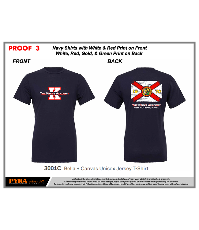 Bella + Canvas 2024 Bella + Canvas Florida Flag