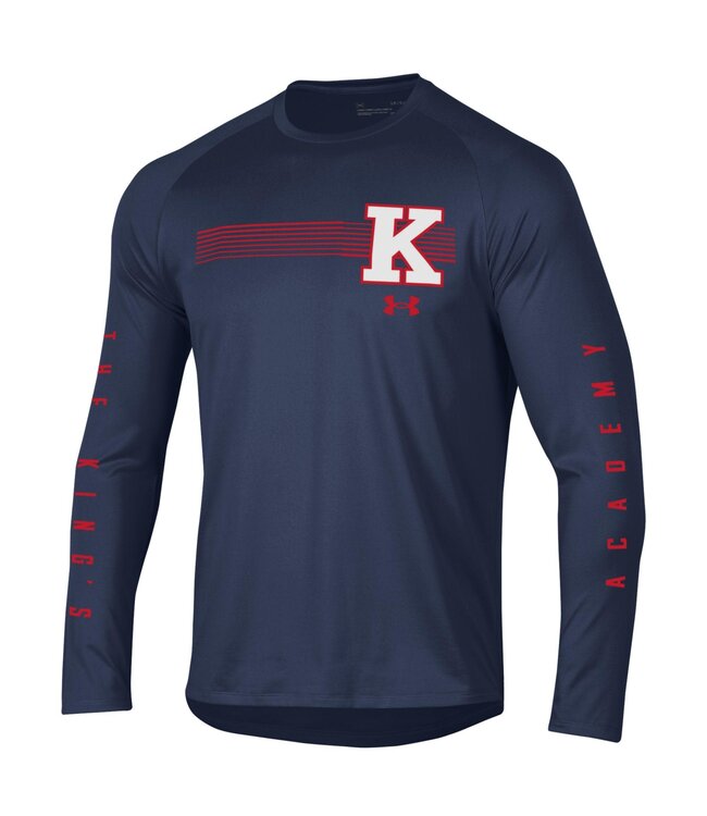 Under Armour 2024 Under Armour - Men's Tech LS Tee - Midnight Navy